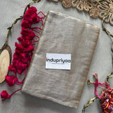 Indupriyaa Chiku Handloom Raga Tissue saree